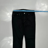 Ralph Lauren Jeans - 32W UK 12 Black Cotton Blend