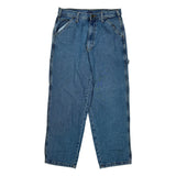 Unbranded Carpenter Jeans - 33W 30L Blue Cotton