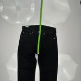 501 Levis Jeans - 32W 30L Black Cotton