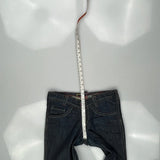 Unbranded Contrast Stitch Jeans - 32W 32L Dark Wash Denim