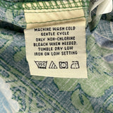 Cooke Street Floral Hawaiian Shirt - Large Blue Cotton