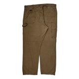 Dickies Carpenter Pants - 33W 32L Brown Cotton