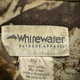 Whitewater Camo Shirt - Large Camo Cotton