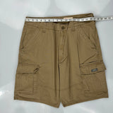 Wrangler Cargo Shorts - 34W 9L Khaki Cotton