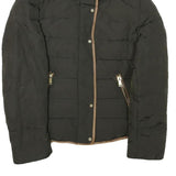 ZARA BASIC Womens Black Jacket M Polyester Blend Plain Zip Comfortable Casual