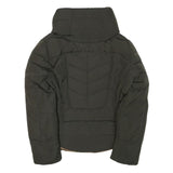 ZARA BASIC Womens Black Jacket M Polyester Blend Plain Zip Comfortable Casual