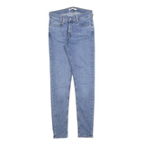 LEVI'S 710 Womens Jeans Blue Slim Skinny Denim Light W28 L30 Stretch Cotton