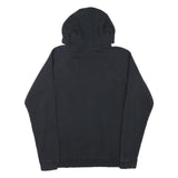 UNDER ARMOUR Mens Black Hoodie M Cotton Blend Pullover Lightweight Casual