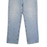 CARHARTT Mens Jeans Blue Regular Straight Denim Medium W38 L31 Button Closure