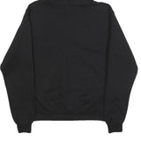 CHAMPION Mens Black Ivy Tech Pullover Hoodie S Cotton Blend Casual Sweatshirt
