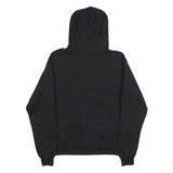 CHAMPION Mens Black Ivy Tech Pullover Hoodie S Cotton Blend Casual Sweatshirt