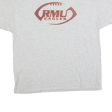 CHAMPION Mens Grey RMU Eagles Graphic T-Shirt XL Short Sleeve Crew Neck Cotton