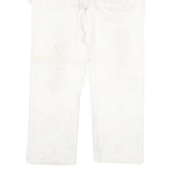 DICKIES Mens White Regular Fit Straight Denim Jeans W34 L30 Workwear Utility