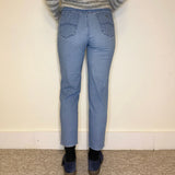 Armani Jeans - 28W UK 10 Blue Cotton Blend