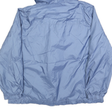 CALVIN KLEIN Womens Blue Zip Hooded Jacket 2XL Polyester Blend Outdoor Casual