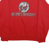 JANSPORT Mens Red NC State University Crew Neck 2XL Cotton Sweatshirt College