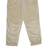 BILL BLASS Mens Cotton Beige Classic Straight Trousers W32 L30 Casual Zip
