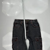 Cruise West Cargo Cargo Pants - 34W 29L Gray Denim