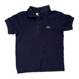 Age 4 Lacoste Polo Shirt - XS Navy Cotton