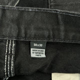 Carhartt Double Knee Carpenter Pants - 35W 30L Gray Cotton