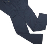 DICKIES Mens Navy Blue Regular Fit Polyester Blend Dungarees M W32 L30 Workwear