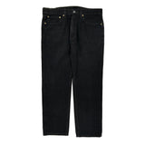 Levis Jeans - 36W 29L Black Cotton
