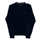 Tommy Hilfiger Sweater - Medium Navy Cotton