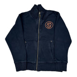 Age 6-8 Diesel Graphic Jacket - Small Navy Cotton