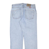 WRANGLER Mens Jeans Blue Regular Straight Denim Light W32 L30 Classic Zip Cotton