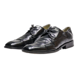 KENNETH COLE Derby Shoes Black Leather Mens UK 10