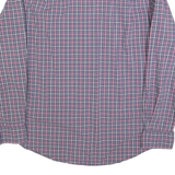 POLO RALPH LAUREN Mens Blue Red Check Shirt XL Button Down Casual Cotton Blend