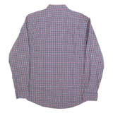 POLO RALPH LAUREN Mens Blue Red Check Shirt XL Button Down Casual Cotton Blend