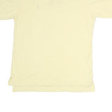 POLO RALPH LAUREN Mens Yellow Short Sleeve Plain M Cotton Polo Shirt Classic Fit