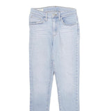 LEVI'S Womens Jeans Blue Slim Skinny Denim Light W25 L30 Classic Comfortable Zip