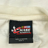Dale Jr Chase Authentics Nascar T-Shirt - Large White Cotton