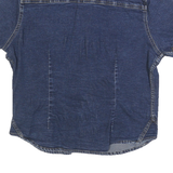 TOMMY HILFIGER Womens Blue Denim Shirt UK 12 Button Front Casual Summer