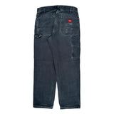 Dickies Carpenter Pants - 32W 31L Gray Cotton