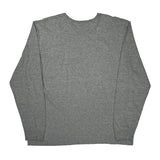 Polo By Ralph Lauren Long Sleeve T-Shirt - Large Grey Cotton Blend