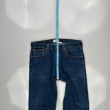 501 Levis Jeans - 34W 30L Blue Cotton