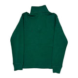 Age 10-12 Polo By Ralph Lauren 1/4 Zip - Medium Green Cotton