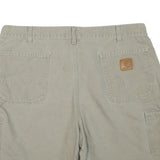 CARHARTT Womens Shorts Beige Casual XL W40 Cotton Blend Durable Workwear