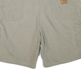 CARHARTT Womens Shorts Beige Casual XL W40 Cotton Blend Durable Workwear