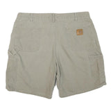 CARHARTT Womens Shorts Beige Casual XL W40 Cotton Blend Durable Workwear