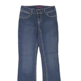 WRANGLER Womens Regular Fit Blue Denim Jeans W28 L32 Classic Zip Closure Stylish