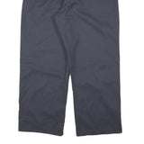 DICKIES Mens Regular Navy Blue Cotton Blend Zip Trousers W32 L28 Workwear