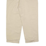 POLO RALPH LAUREN Mens Cotton Beige Relaxed Straight Trousers W33 L25 Casual