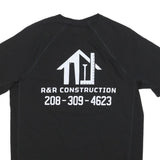 CARHARTT Mens Black & Yellow Graphic T-Shirt M Short Sleeve Crew Neck