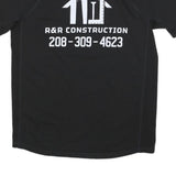 CARHARTT Mens Black & Yellow Graphic T-Shirt M Short Sleeve Crew Neck