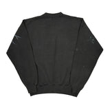Hanes Sweatshirt - Large Black Cotton Blend