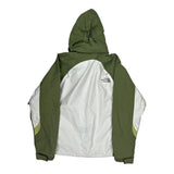 The North Face Waterproof Jacket - Large Green Polyester